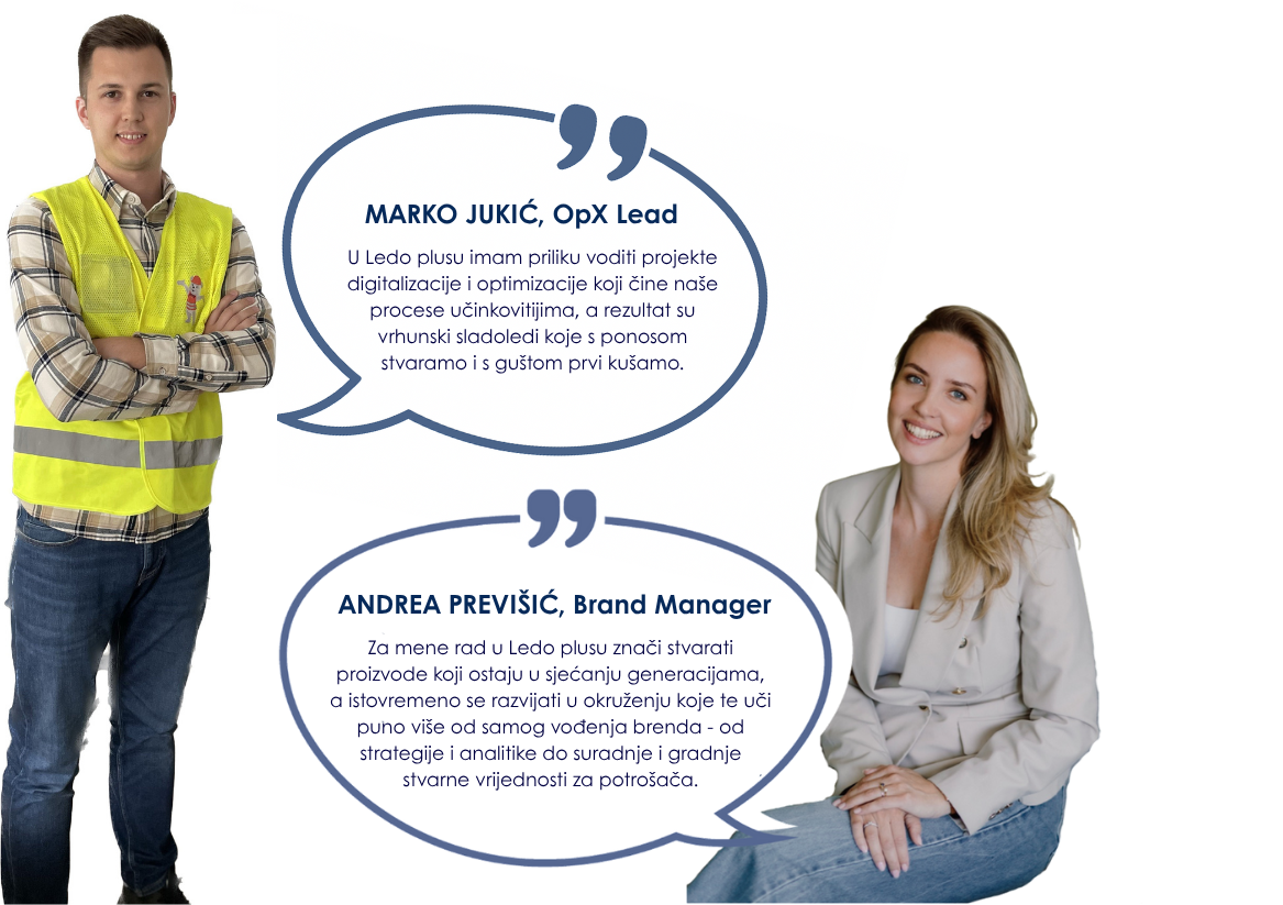 ledo izjave voditelja